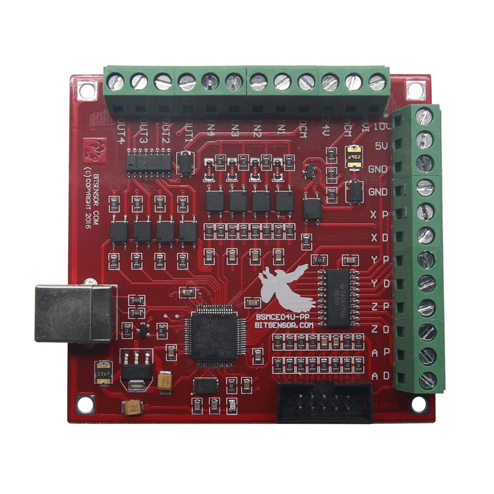 บอร์ดควบคุมการเคลื่อนที่ CNC U - Mach3 Usb Cnc Controller 4 Axis 100Khz บทวิจารณ์และราคา